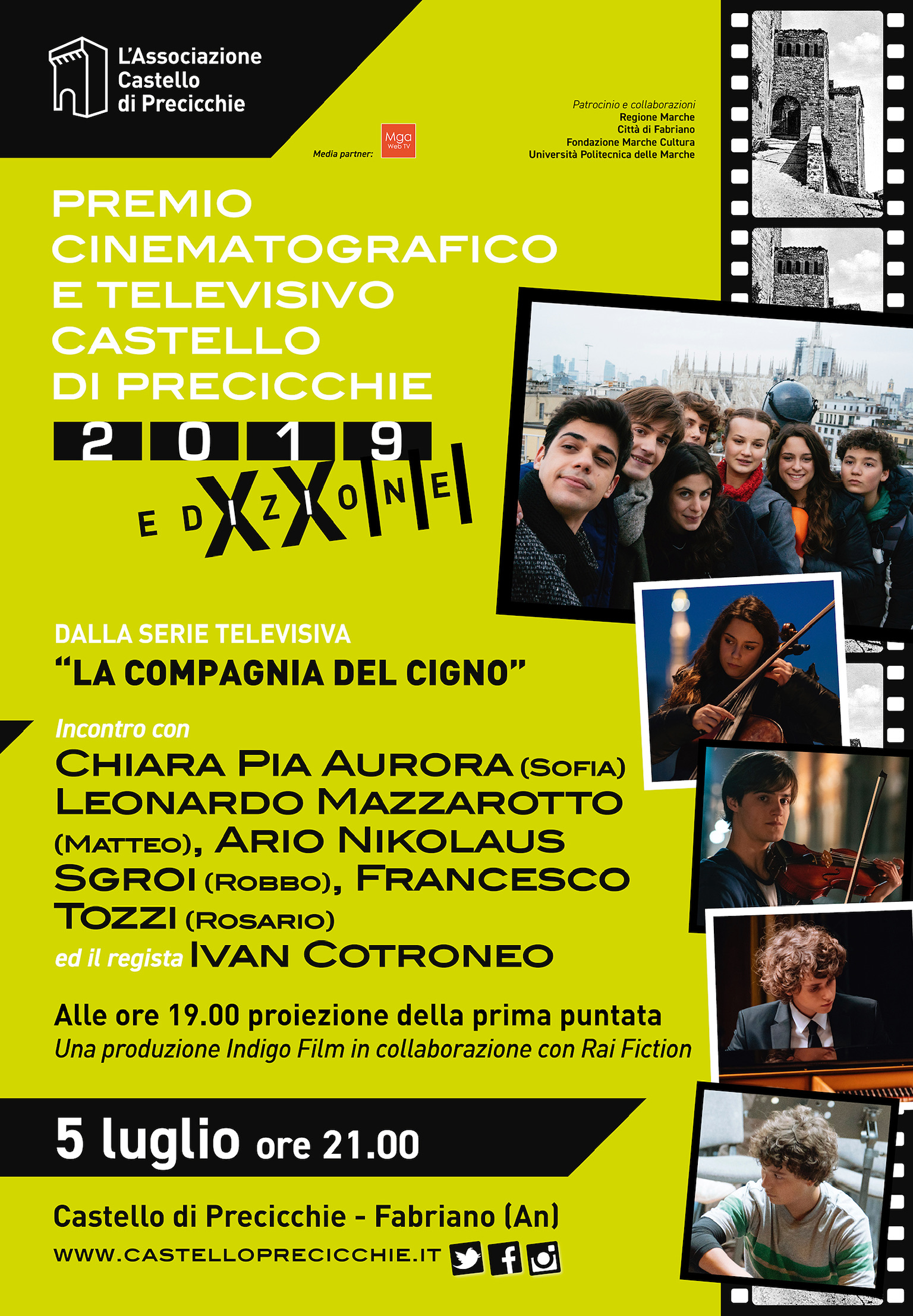 PREMIO 2019 -  OMAGGIO A: LA COMPAGNIA DEL CIGNO 