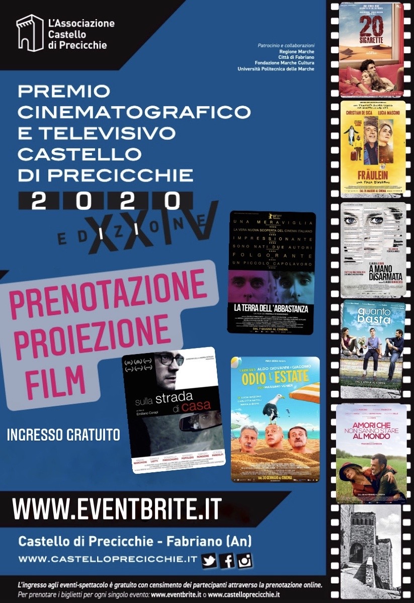 PRENOTAZIONE EVENTI: FILM 
